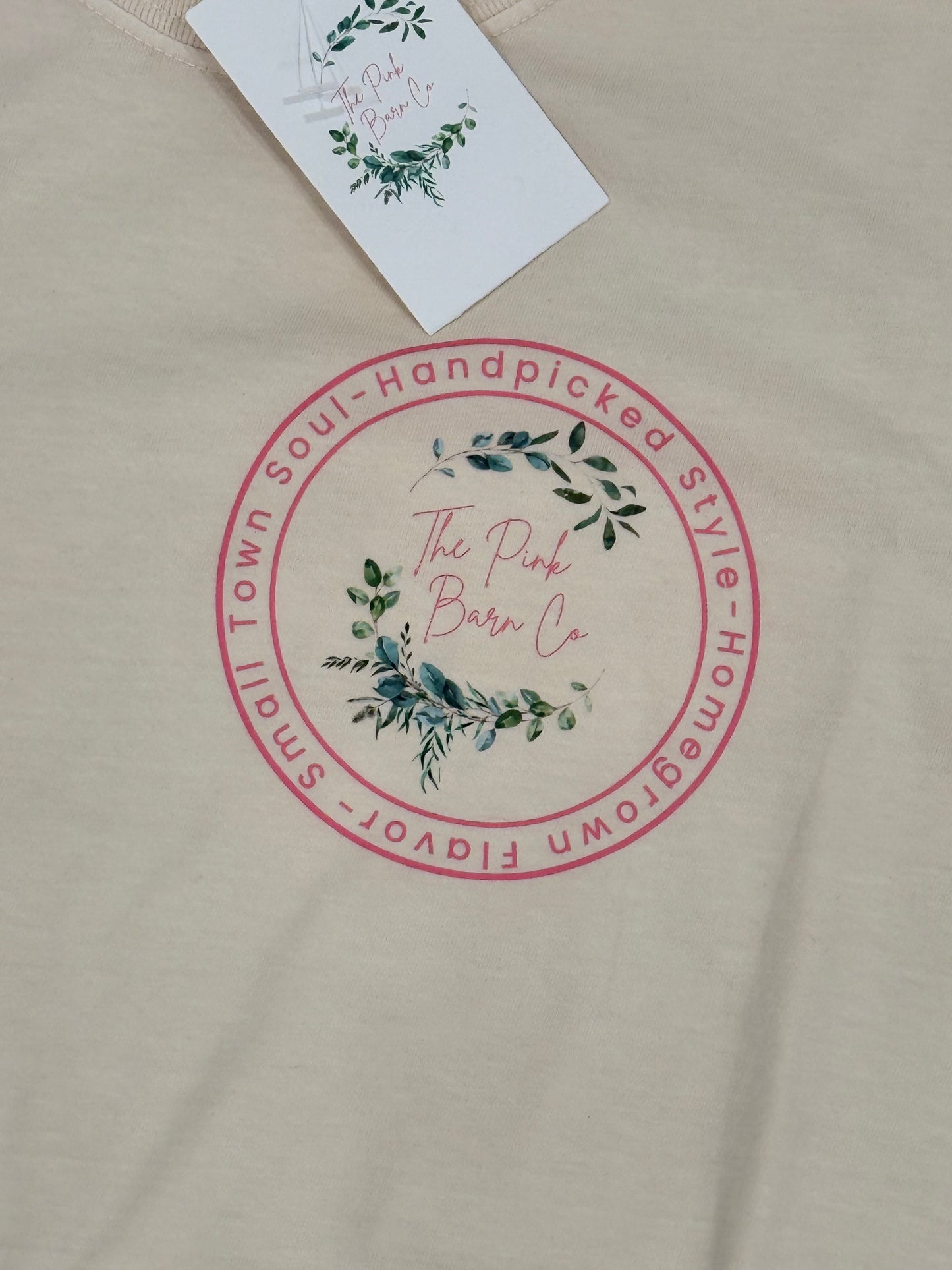 PINK BARN CO TEE