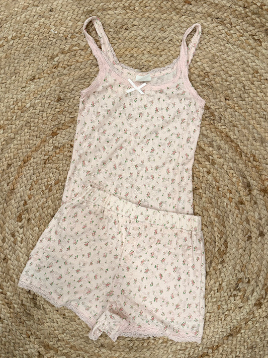 THE BLUSHING BLOOM PJ SET