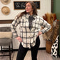 THE MAIN STREET PLAID SHACKET