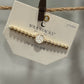 THE GAME DAY GOLD BEADED BRACELET