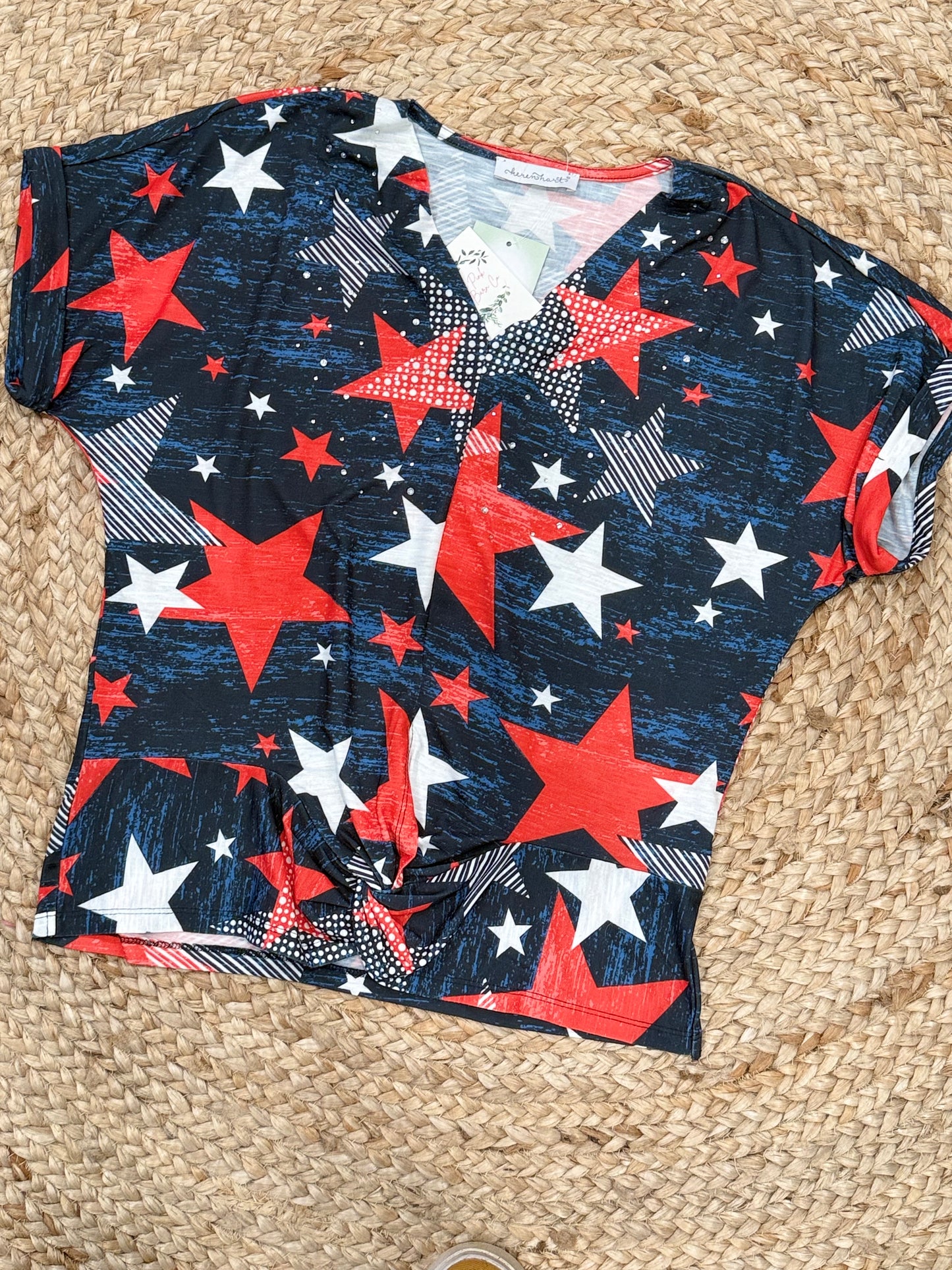 STAR SPANGLED TWIST TOP