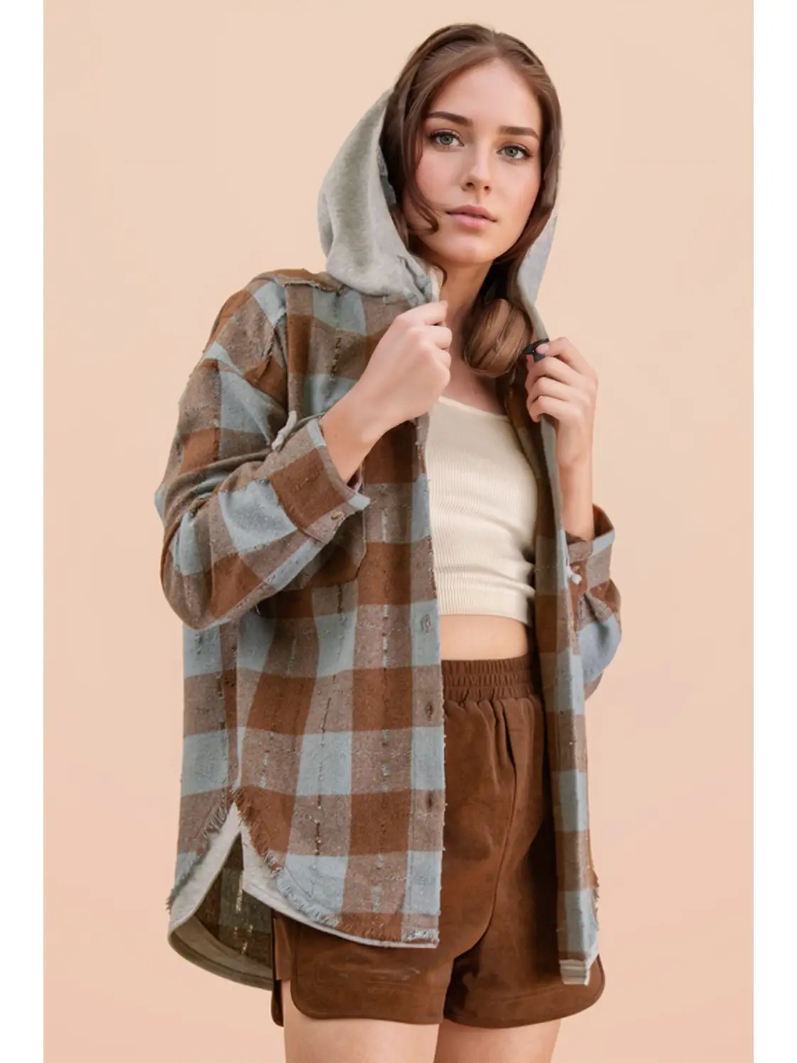 THE BLUE RIDGE HOODED FLANNEL