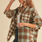 RUST + SAGE PLAID FLANNEL