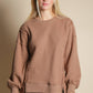 THE WEEKEND WAFFLE KNIT PULLOVER