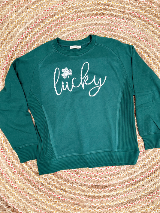 THE LUCKY CHARM CREWNECK
