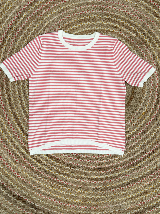 THE STRAWBERRY STRIPE TOP