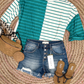THE LUCKY STRIPE COLORBLOCK TEE