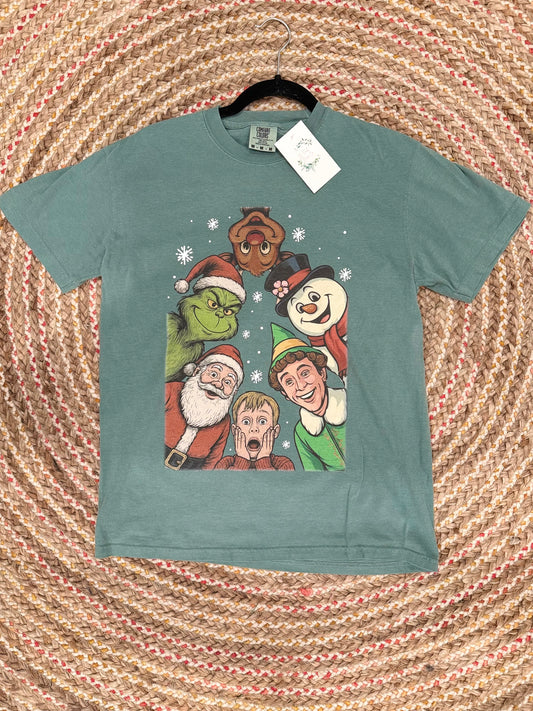 CHRISTMAS MOVIE TEE