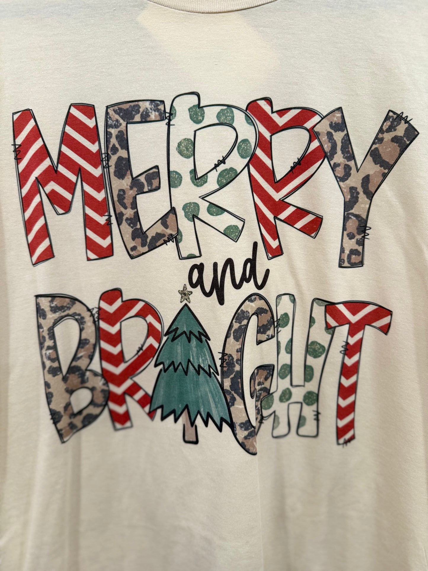 MERRY AND BRIGHT TEE