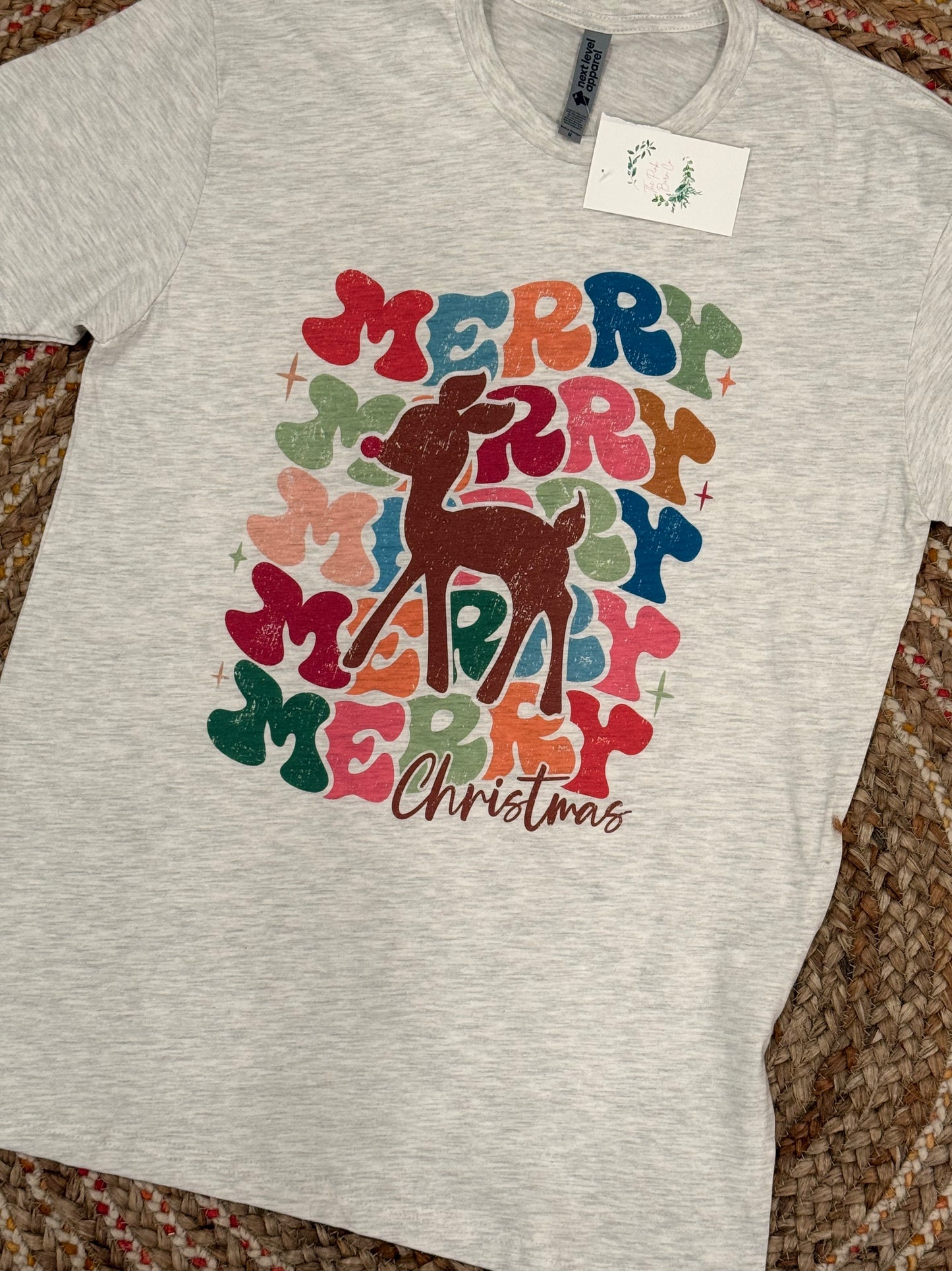MERRY MERRY CHRISTMAS TEE