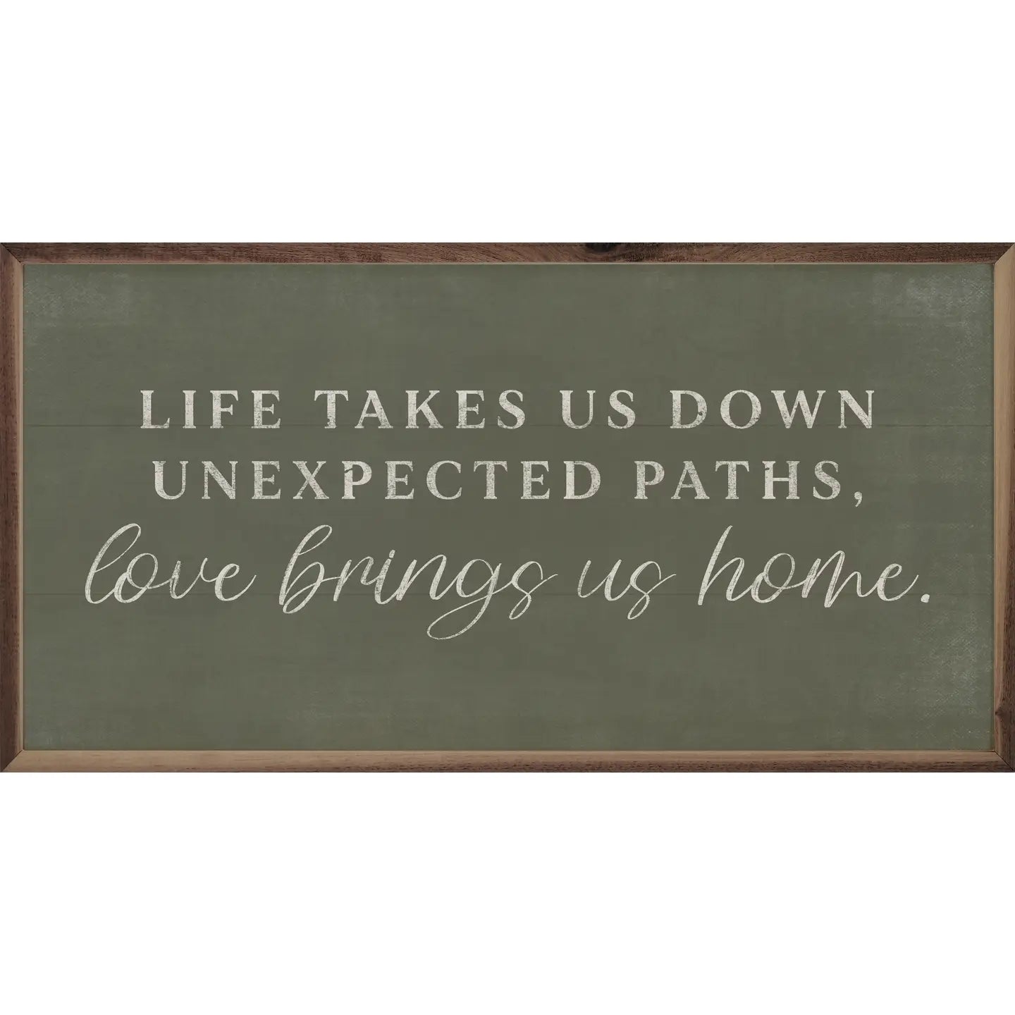 LIFE TAKES US DOWN UNEXPECTED