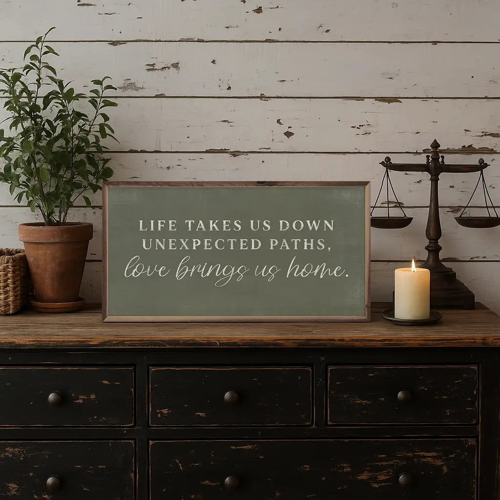 LIFE TAKES US DOWN UNEXPECTED