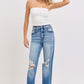HIGH-RISE DAD JEAN W/ CUFFED HEM