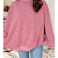 THE BERRY SWEET STRIPED MOCKNECK