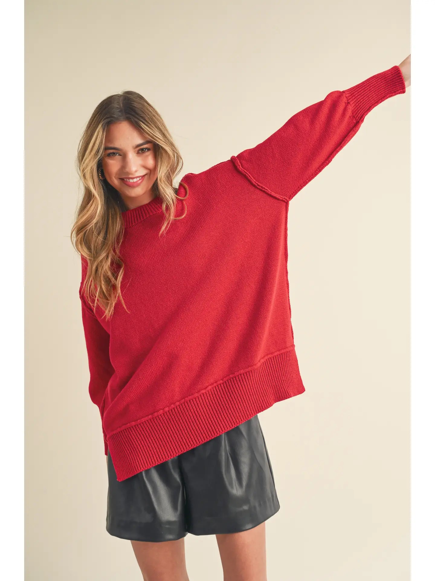 THE LAID-BACK KNIT SWEATER