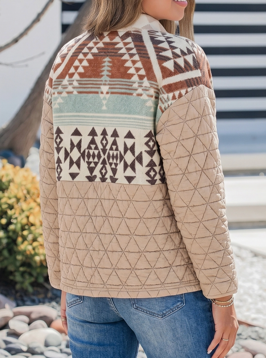 THE CRAYON TRAILS QUILTED JACKET