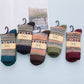 TRIBAL VINTAGE LINED SOCKS