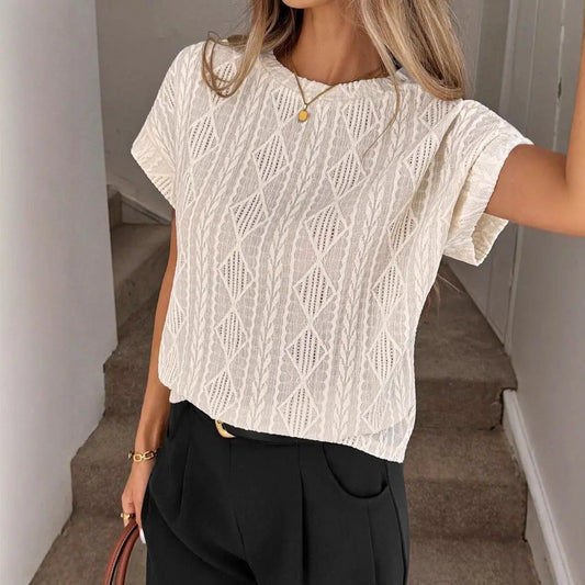THE TIMELESS GRACE TEXTURE TOP