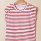 THE STRIPED BUTTON BLOUSE