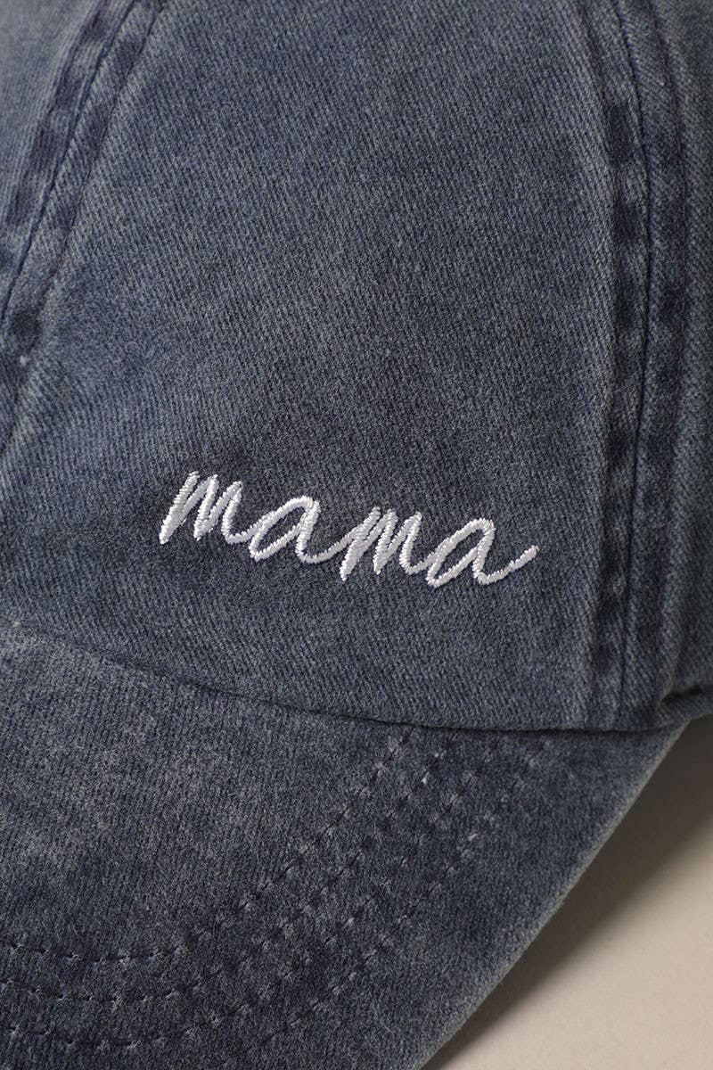 Mama  Embroidery Baseball Hat