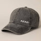 Mama  Embroidery Baseball Hat