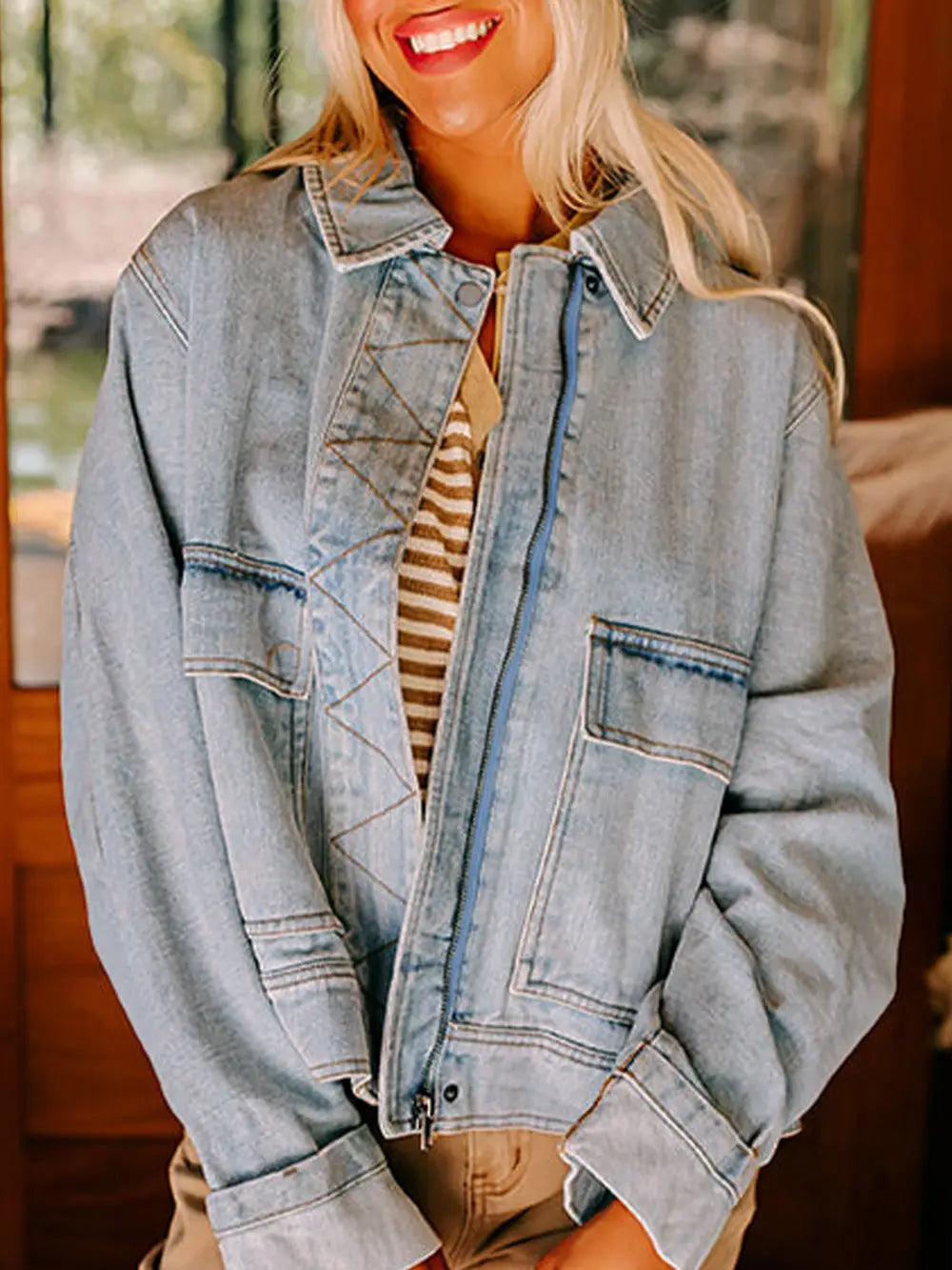 THE LAYERED EDGE DENIM JACKET