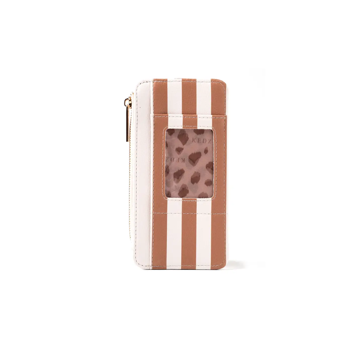 THE KEDZIE ON-THE-GO STRIPED WALLET