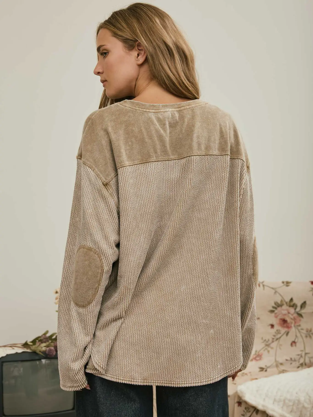 THE HOMESTEAD ELBOW PATCH SWEATER
