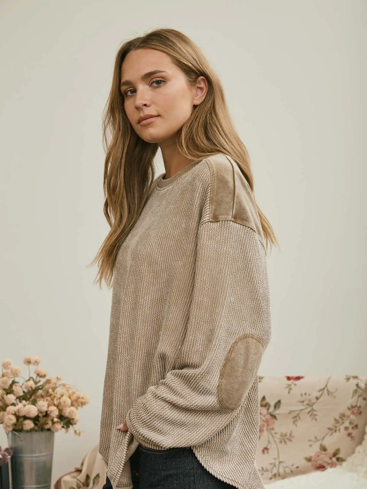 THE HOMESTEAD ELBOW PATCH SWEATER