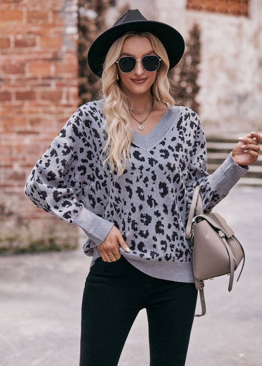 Sandi Leopard Sweater