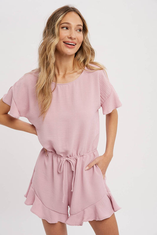 RUFFLED ROMPERS