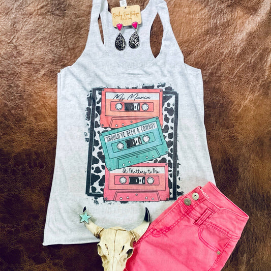 90s Country Cassettes Tank